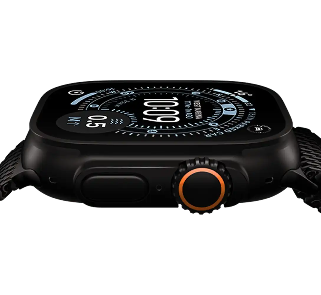 Apple Watch Ultra 3 oldalnézetben