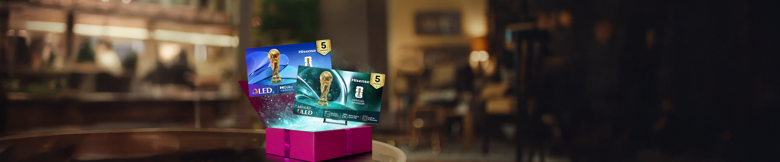 Tuningold az új évet. Vásárolj megjelölt Hisense TV-t 33 000 Ft kedvezménnyel és 5 év garanciával! | Megnézem