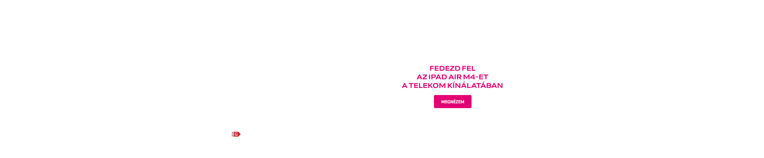 Fedezd fel az iPad Air M4-et a Telekom kínálatában | Megnézem