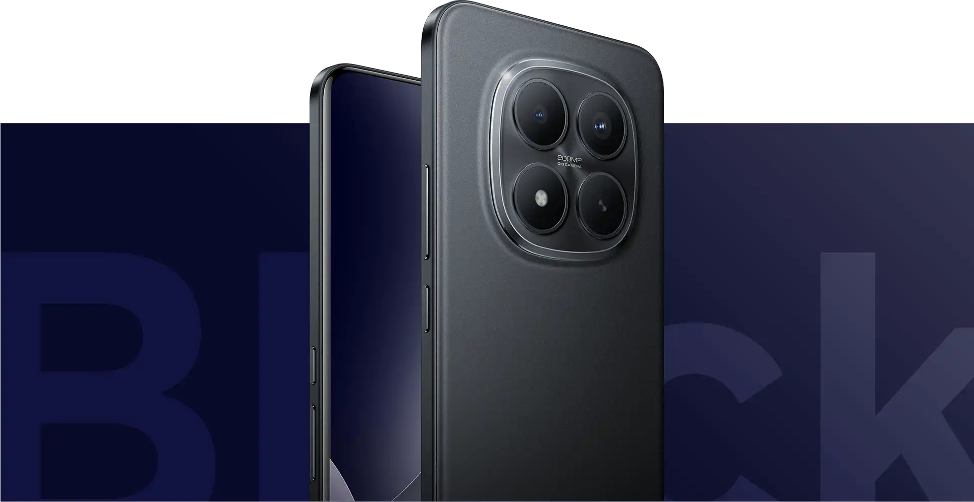 REDMI Note 15 Pro+ fekete színben
