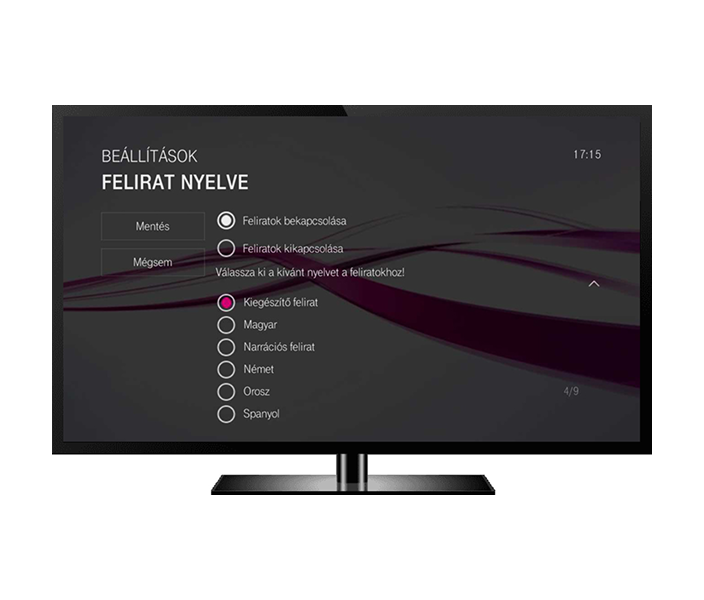 Feliratok nyelve