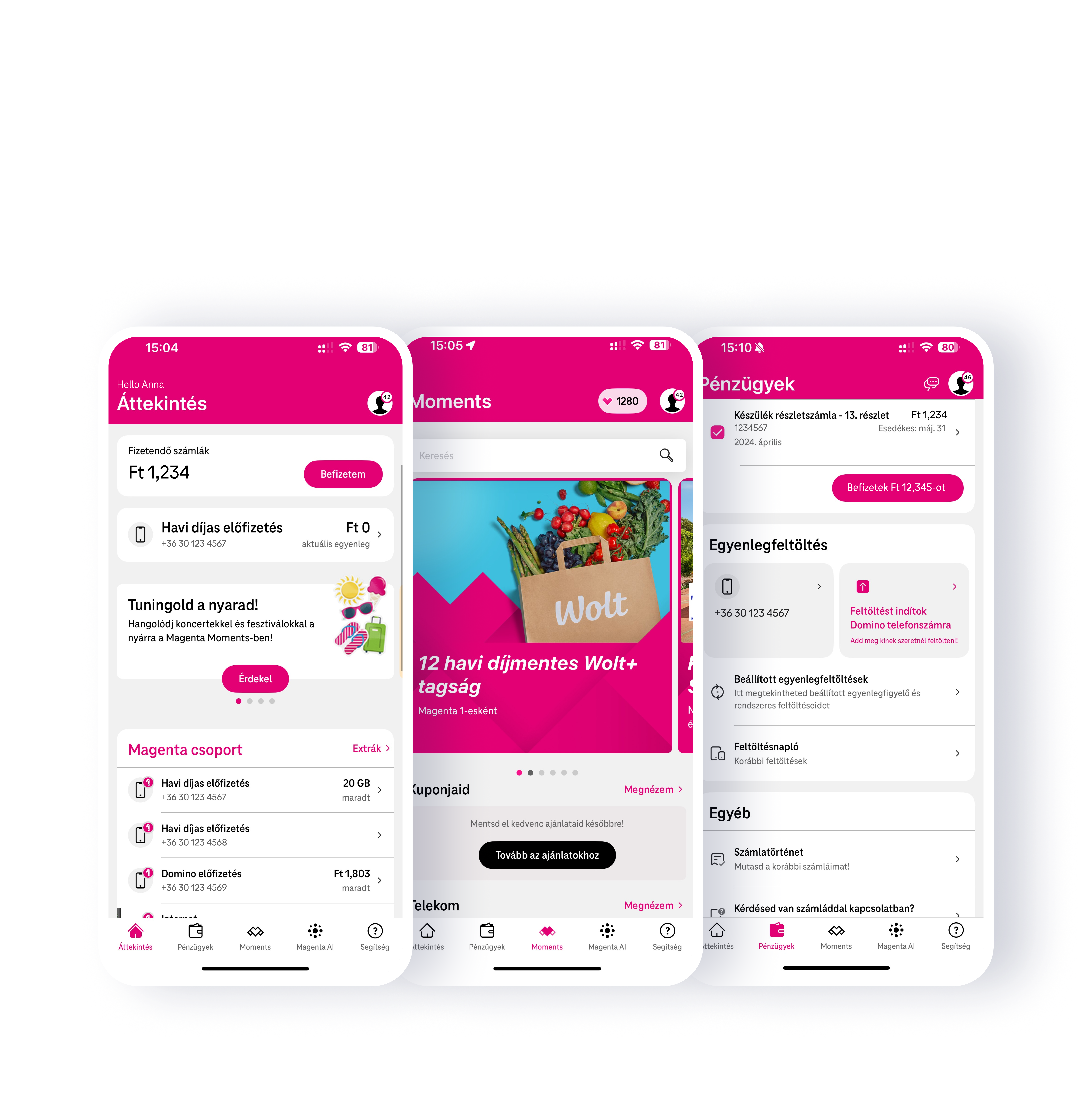 Ismerd meg a Telekom alkalmazást!