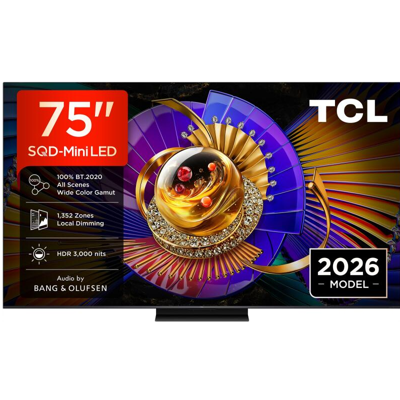 TCL 75C7L SQD-Mini LED Google Smart 4K LED TV 144Hz TCL 75C7L SQD-Mini LED Google Smart 4K LED TV 144Hz