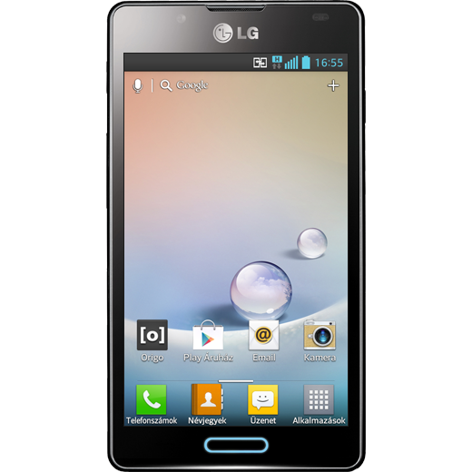 LG P710 OPTIMUS L7 II beállításának kijelzője