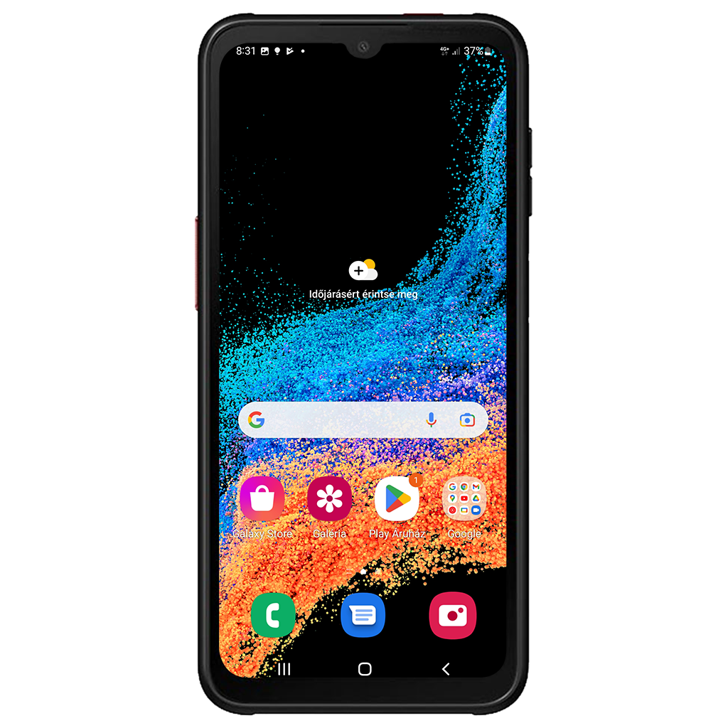 Samsung Galaxy XCover6 Pro beállításának kijelzője