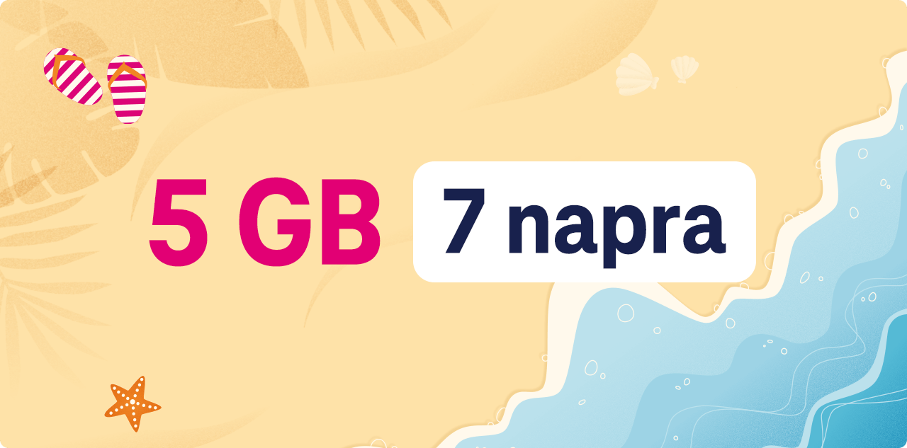 5 GB EU-n kívüli net 7 napra