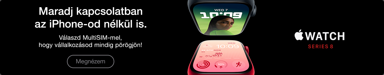 Maradj kapcsolatban az iPhone-od nélkül is. | Válaszd MultiSIM-mel, hogy vállalkozásod mindig pörögjön!       | Megnézem